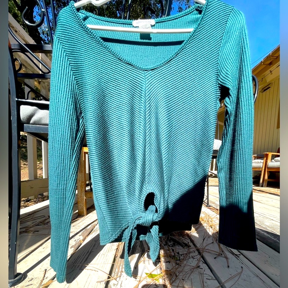 Long Sleeve Crop Top